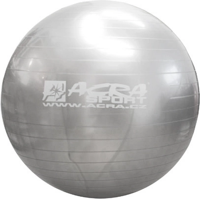 ACRA gym ball 55 cm silver - 1 piece