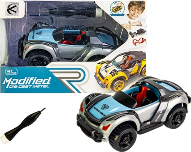 Metal car to assemble - 1 piece