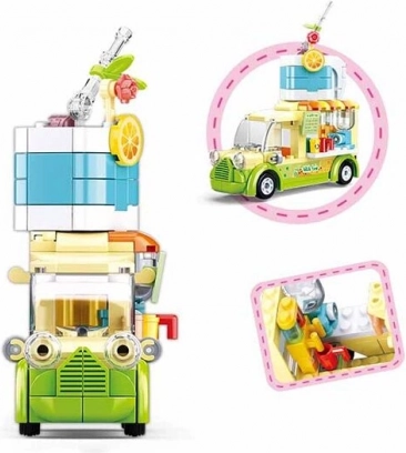 Smoothie Truck Construction Kit Sluban Girls Dream