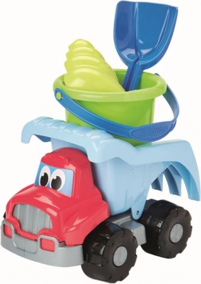Liivaauto tarvikute komplektiga 20 cm