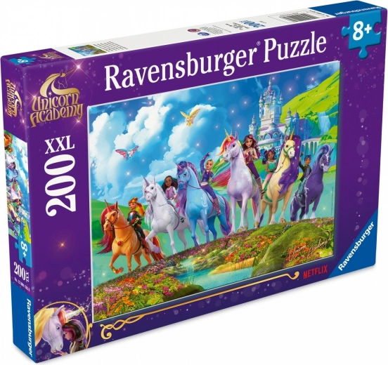 Puzzle XXL 200 pieces RAVENSBURGER – UNICORN ACADEMY