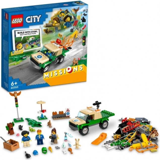 LEGO City loomade päästemissioonid