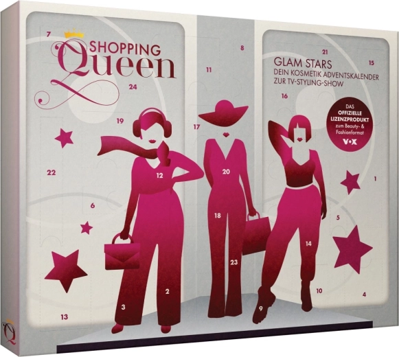 Kosmeetiline advendikalender Glam Stars Shopping Queen