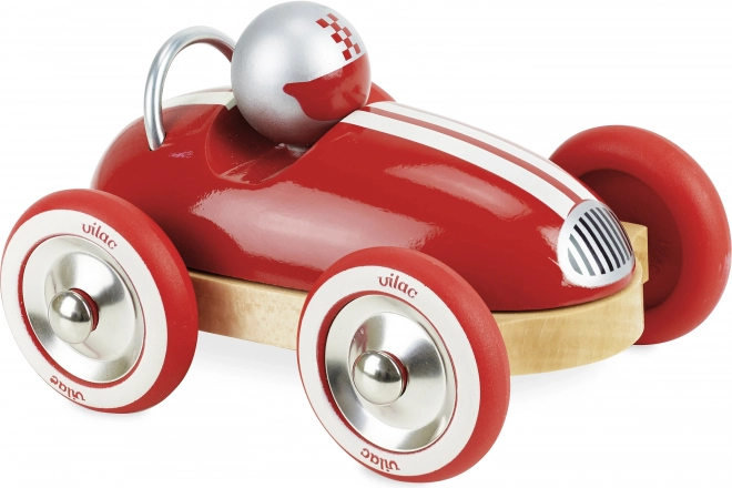 Puidust auto Roadster vintage punane