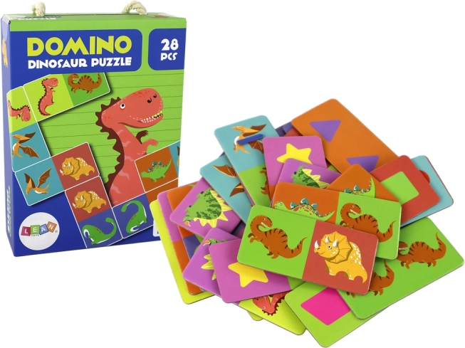 Loogikamäng Puzzle Domino Dinosaurus