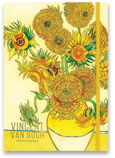 Visandiplokk Vincent Van Gogh A5
