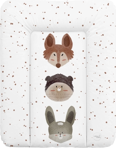 Ceba Baby soft changing mat for dresser basic cute animals 50 × 70 cm