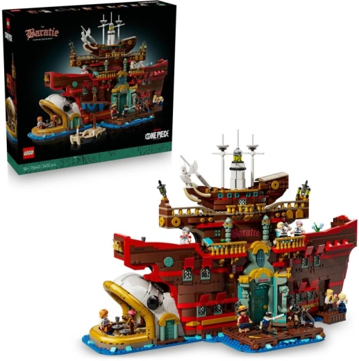LEGO One Piece ujuv restoran Baratie – kogumismudel täiskasvanutele