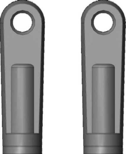 Jamara J-50 HN rear upper ball pin