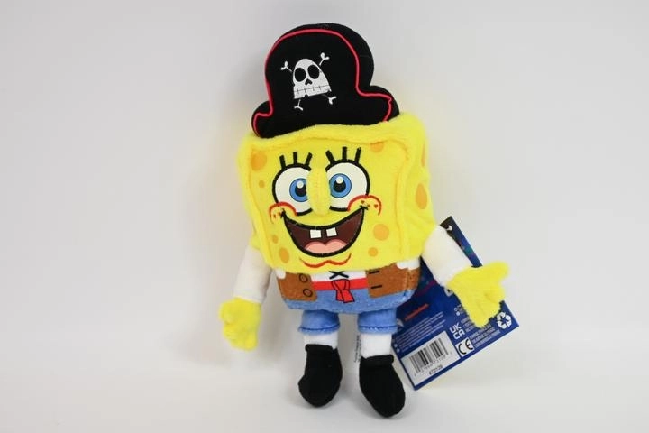 SpongeBobi plüüsist mänguasi piraat, pimedas helendav