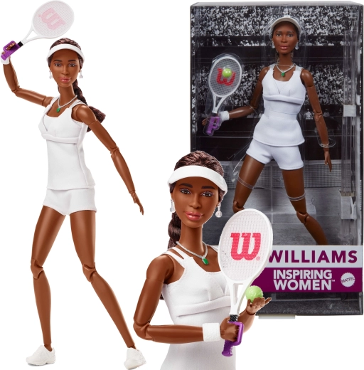 Barbie Venus Williamsi tennisnukk Inspiring Women