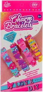 Creative Bracelet-Making Kit with Letters and Gems