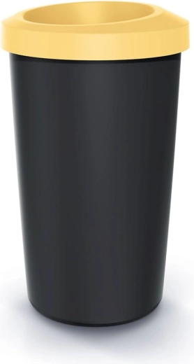 Compacta R Drop Waste Bin 45 l light yellow