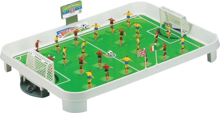 Realistic play with movable figures