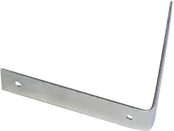 Konstruktsiooninurk 40 mm tsingitud terasest, pakendis 10 tk