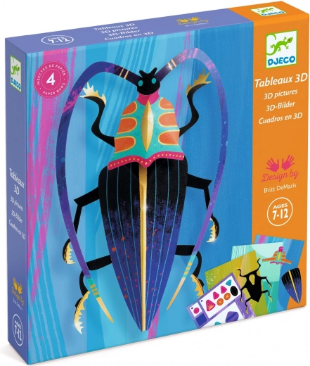 DJECO 3D paberist mardikad