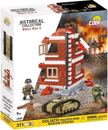 Cobi Historical Collection WWII Goliath – Varssavi ülestõusu kaugjuhitav miin