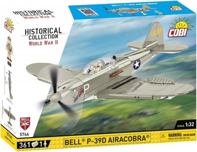 Bell P-39D Airacobra hävitaja konstruktsioonimudel 361 osast