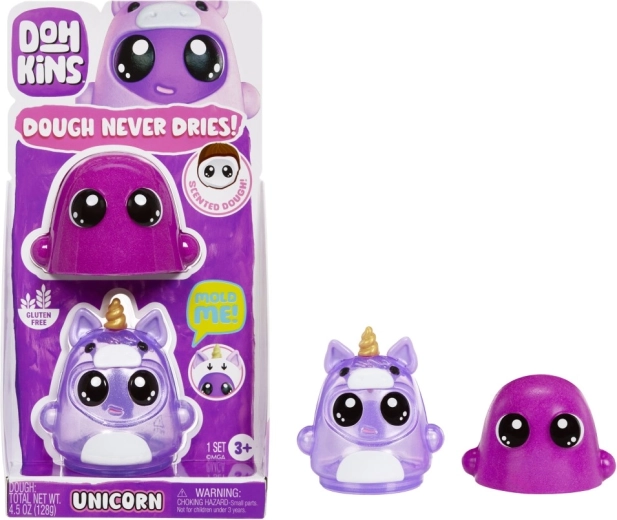 DohKins Unicorn scented modeling clay - 1 piece
