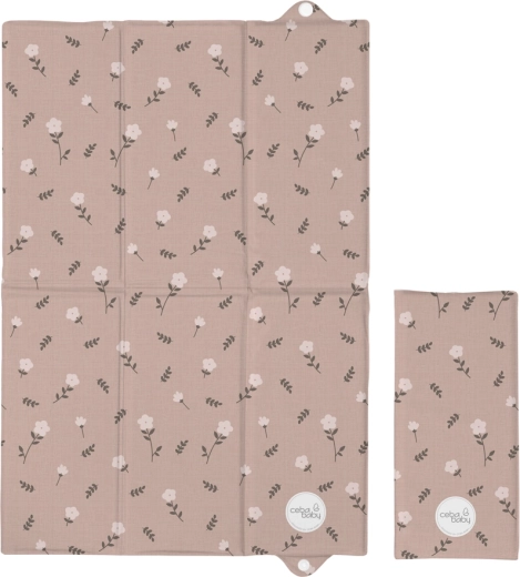 Ceba Baby reisimähkimismatt Basic petite blossoms 60 × 40 cm