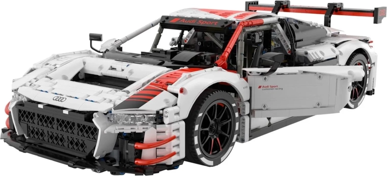 Detailed 1:8 scale racing model