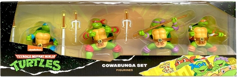 Comansi figuurid TEENAGE MUTANT NINJA TURTLES – 4 tk komplekt