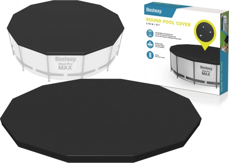 BESTWAY ümmarguse basseini kattekile 366 cm