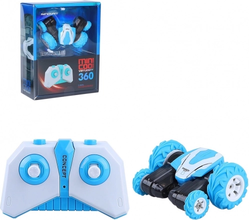 Stunt RC Car Mini Blue