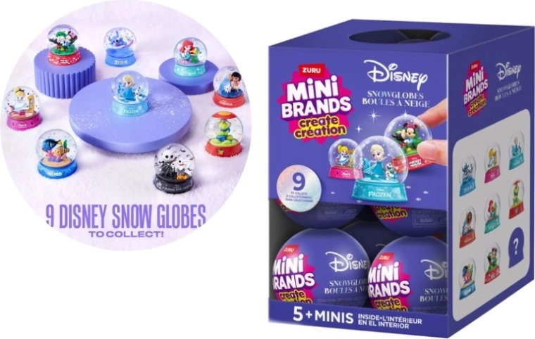 Zuru 5 Surprise Mini Brands Disney kollektsionääri kapsel üllatusega – 1 tk