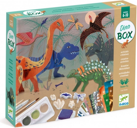 Luxury Art Set Dinosaurs
