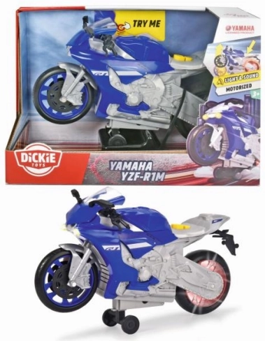 Mänguasjamootorratas Yamaha R1 valgusefektidega
