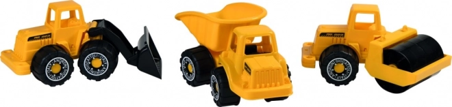 Plastist ehitusauto lastele liivakasti