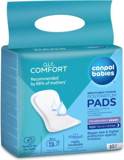 Canpol Babies sünnitusjärgsed öösidemed 10 tk