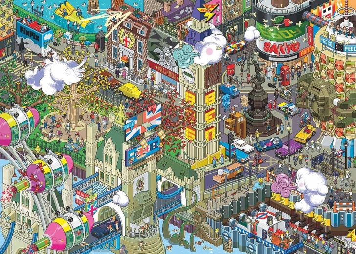 Puzzle 1000 tükki London – Pixorama