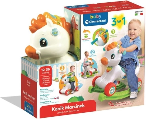 Interaktiivne hobune Marcinek 3in1 CLE BABY
