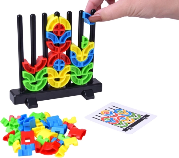 Stable base with pegs