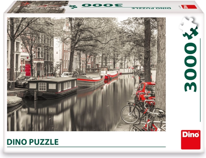 Stiilne Amsterdami kanali motiiv