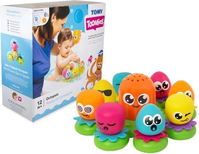 Tomy Toomies Octopus Family – Bath Time Fun