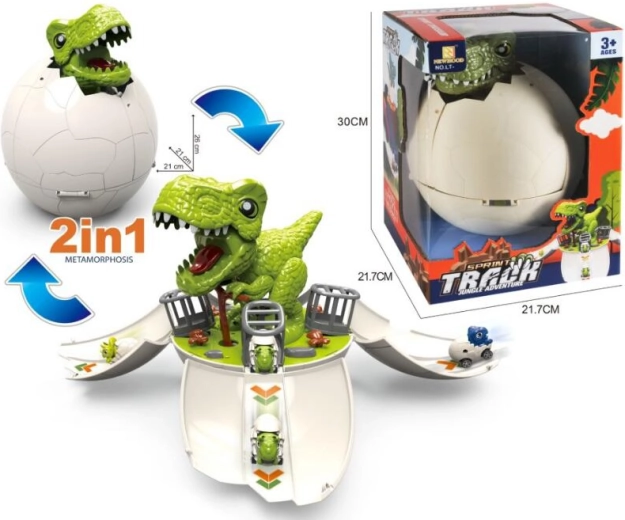 Dinosaurus 2in1 – autode stardiheitja dinosaurusmunas