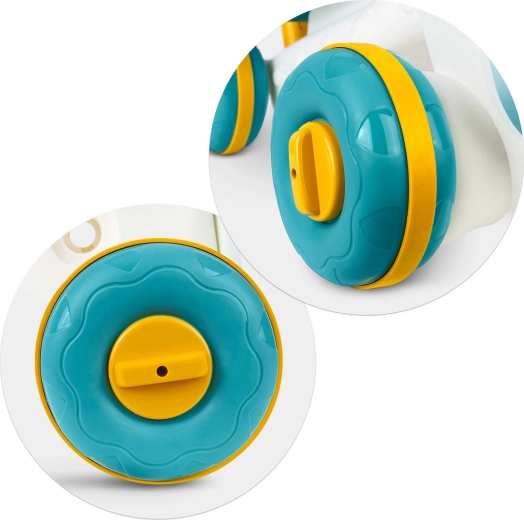 Safe wheels with lock and anti-slip