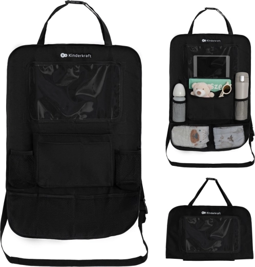 Kinderkraft 2-in-1 Car Organizer Black