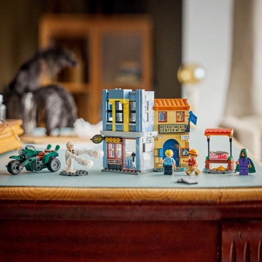 4 minifiguuri ja kapten Smokeri mootorratas