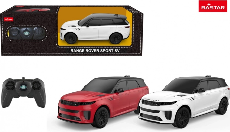 RC Car 1:24 RANGE ROVER Sport SV red RASTAR