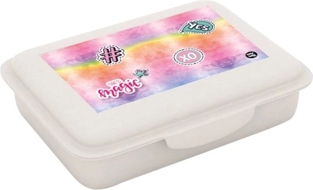 Snack box with compartment