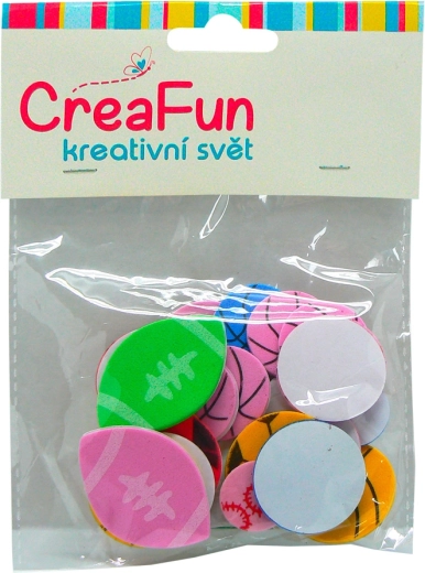 Värviliste pallide komplekt 3,2 cm – 25 tk