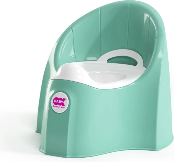 Ergonomic potty OK Baby Pasha with removable bowl, sky blue