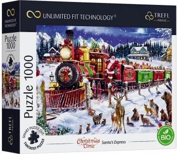 Trefl puzzle UFT Christmas Time: Jõuluvana ekspress 1000 tükki