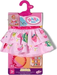 Baby born kleit peapaela ja Pinplay-süsteemiga, 43 cm