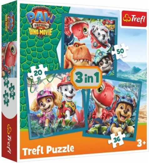 Pusle 3-ühes Tlapková patrola (Paw Patrol) Dino Movie dinosaurusete saar