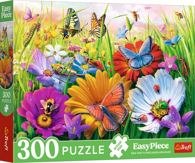 Puzzle 300 tükki EasyPiece – Putukad niidul Trefl
